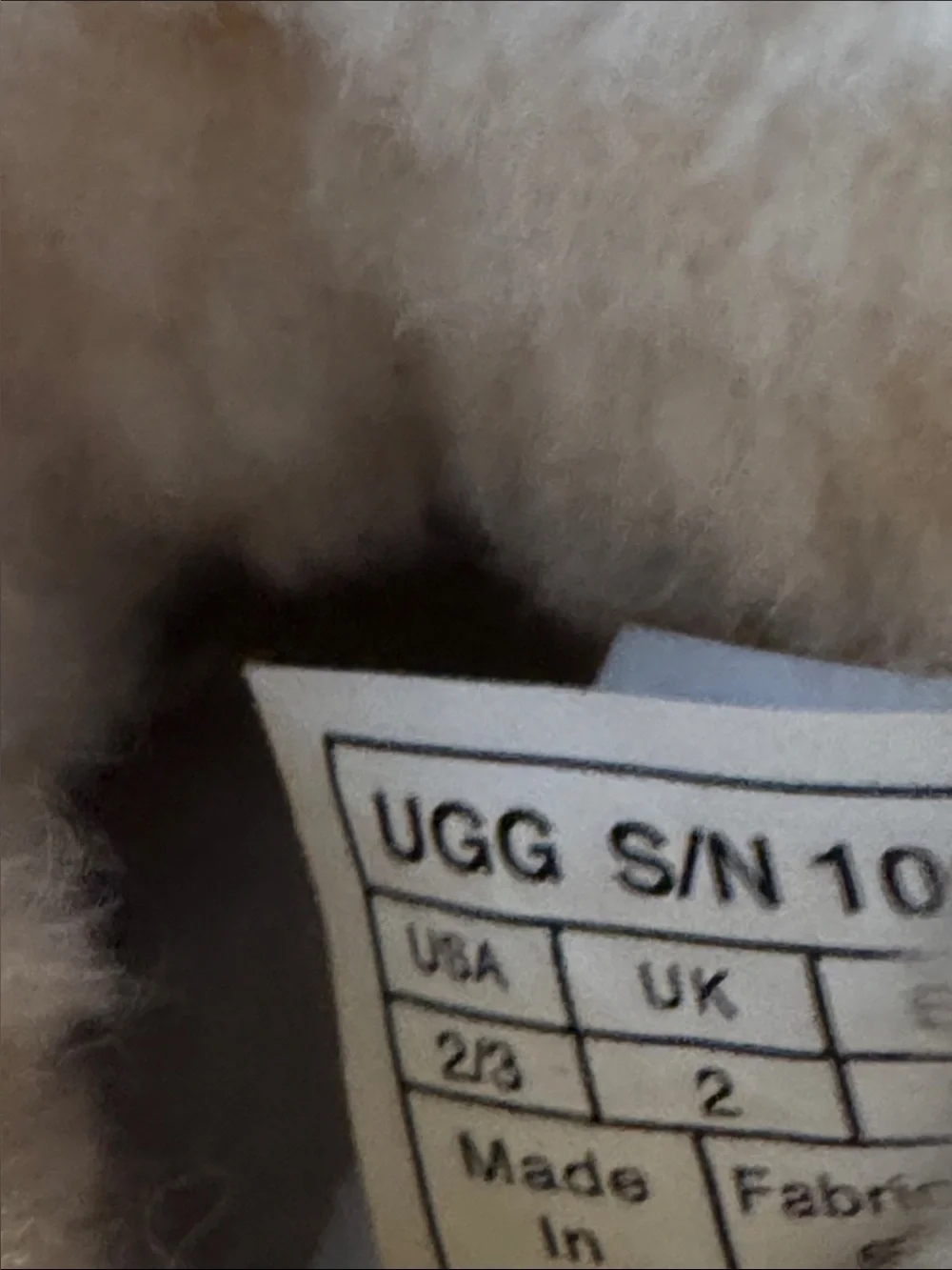 UGG chestnut suede